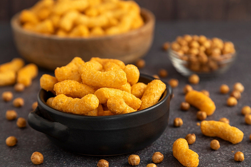 Spice Up Your Snack Game with Pnuff's BBQ Flavor Puff Snacks - A Spicy Snack Lover's Delight!