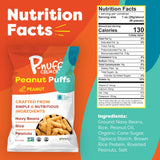 Snack Size Roasted Peanut Flavor (1 oz - Pack of 12)