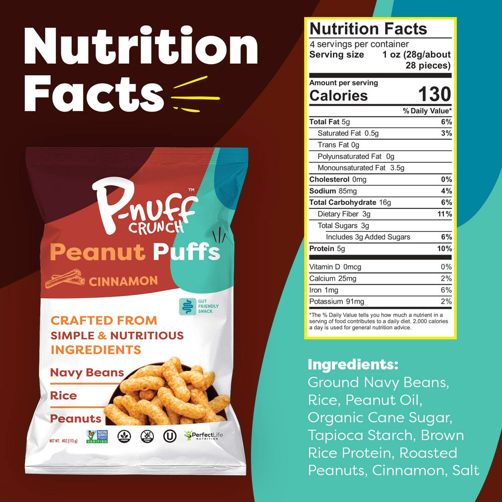 INTERNAL SAMPLES ONLY - Variety Flavor - Roasted Peanut, Cocoa & Cinnamon (Pack of 6)