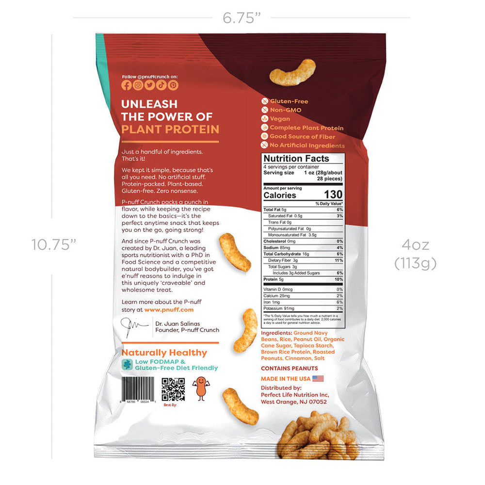 INTERNAL SAMPLES ONLY - Variety Flavor - Roasted Peanut, Cocoa & Cinnamon (Pack of 6)