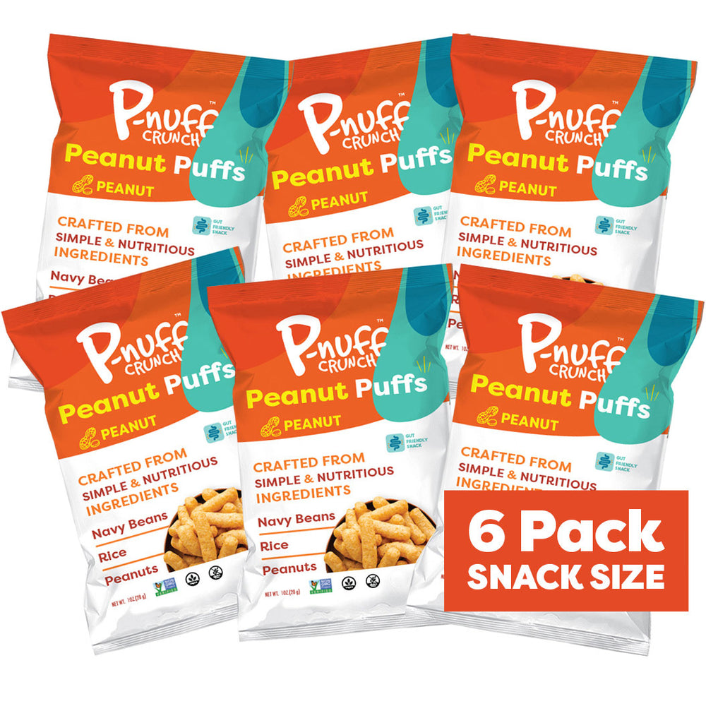 Snack Size Roasted Peanut Flavor (1 oz - Pack of 6)