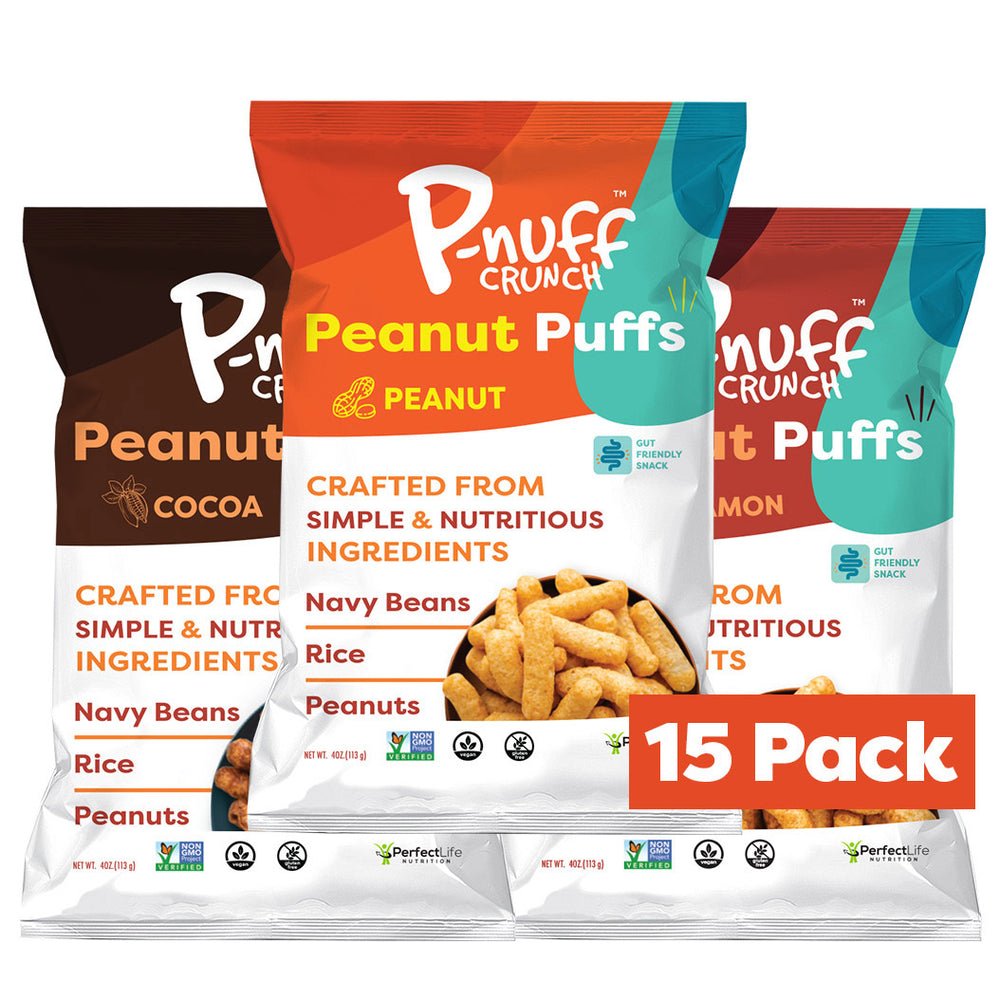 Variety Flavor - Roasted Peanut, Cocoa & Cinnamon (Pack of 15)