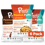 INTERNAL SAMPLES ONLY - Variety Flavor - Roasted Peanut, Cocoa & Cinnamon (Pack of 6)